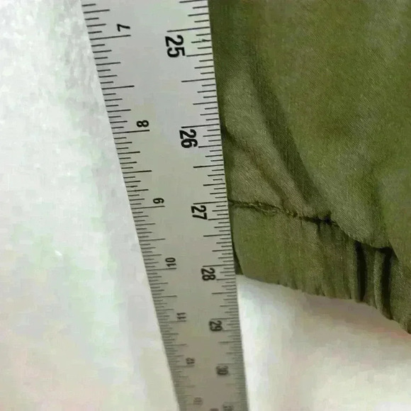 Rock Salt Cargo Joggers Size XL* Green Rayon Nylon Spandex - Picture 13 of 13